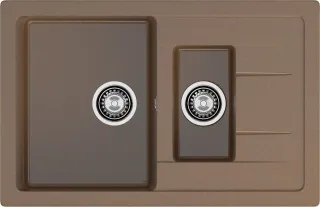 Мойка кухонная GranFest CLASSIC Q-775KL терракот